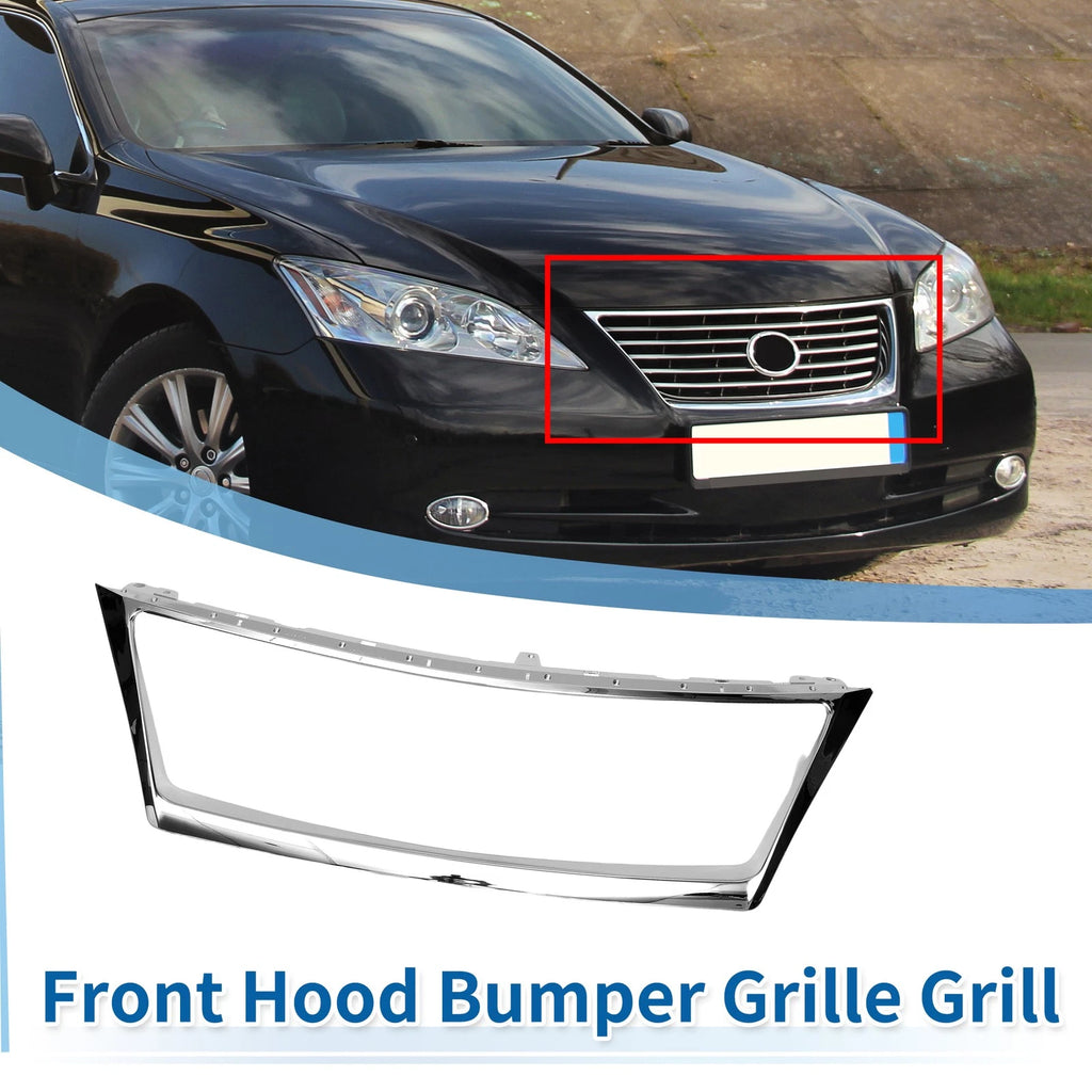 Front Hood Bumper Grille Trim for Lexus ES 350 (2019–2023)