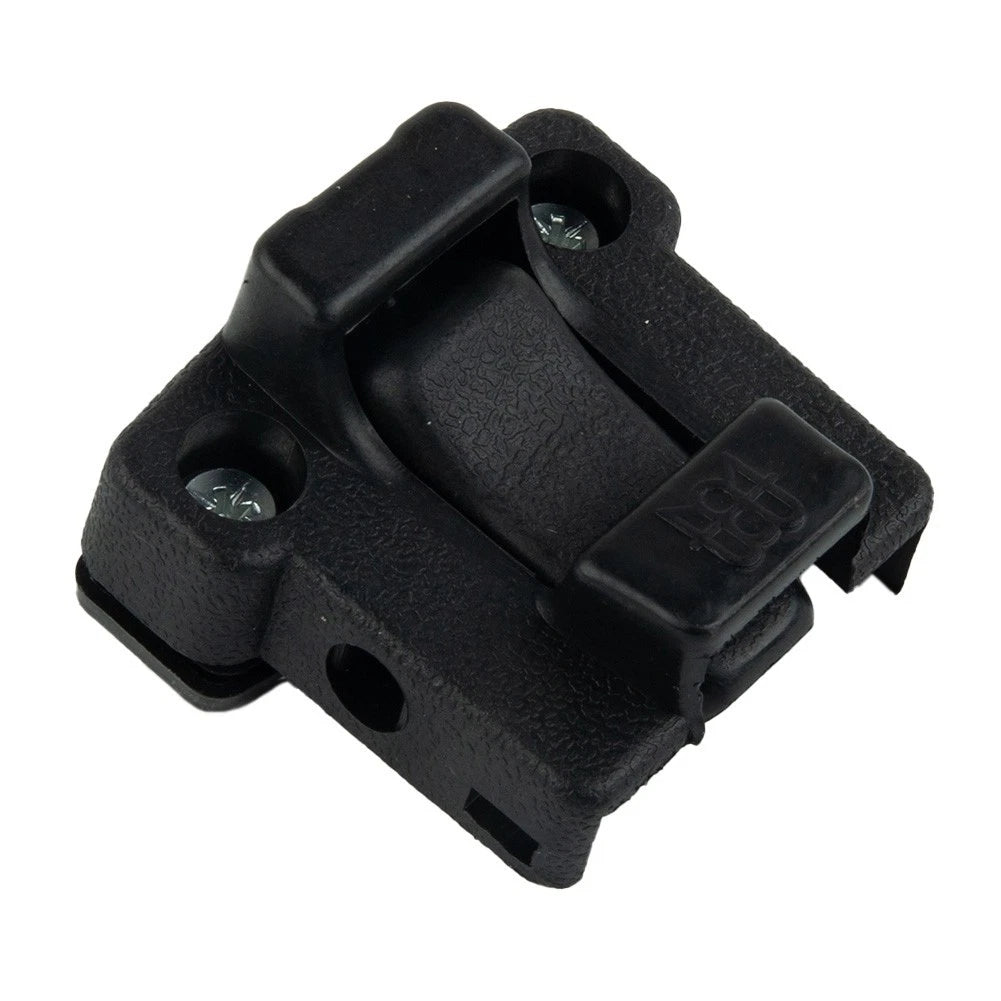 2X Glass Lock Buckles for Universal Applications (Black Plastic)