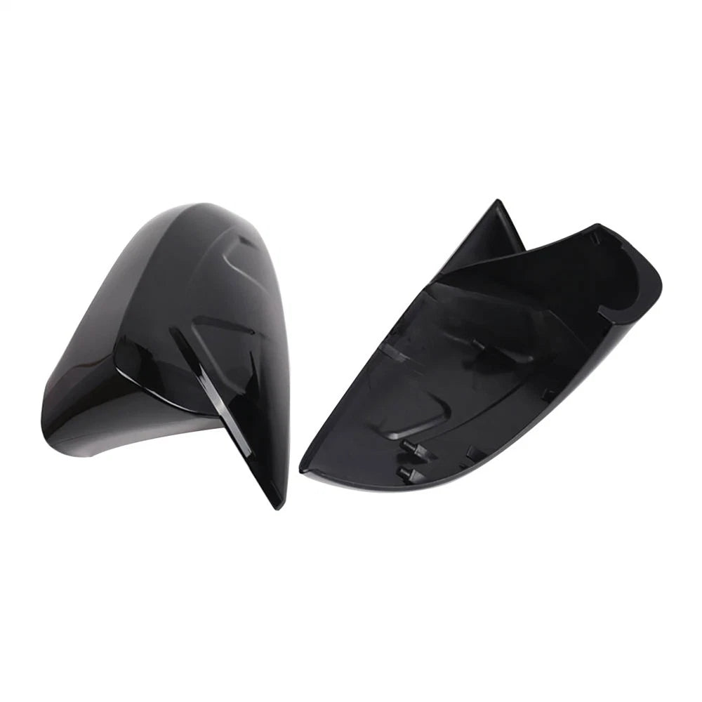 1 Pair Glossy Black Rearview Mirror Cover Caps for Lexus IS GS LS ES RC CT (2009–2022)