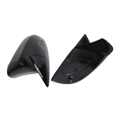 1 Pair Glossy Black Rearview Mirror Cover Caps for Lexus IS GS LS ES RC CT (2009–2022)