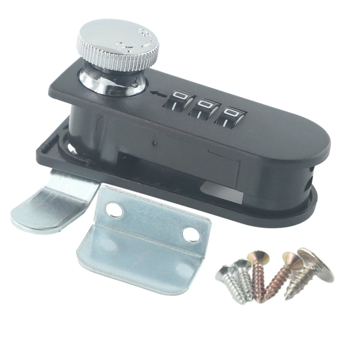 Cabinet Code Locks 75mm x 29mm Keyless (Modern Design)