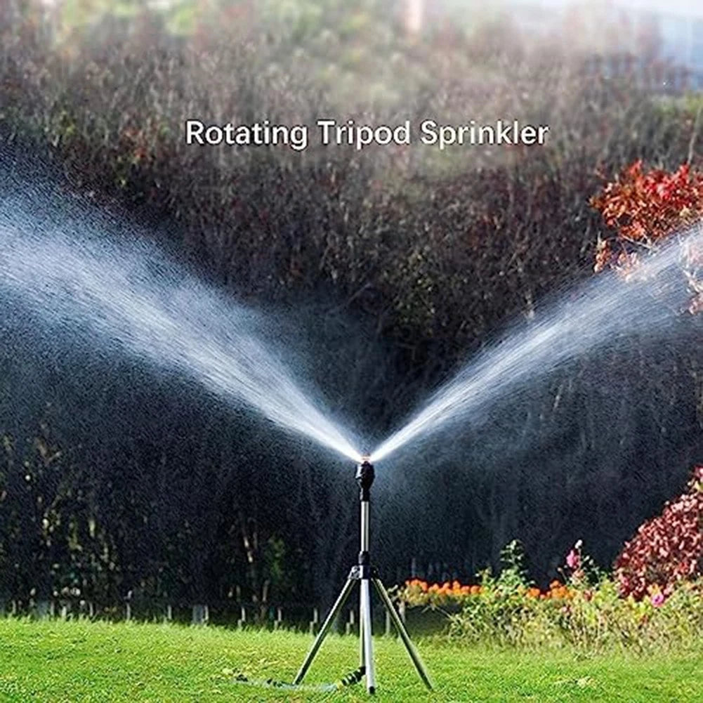 Stainless Steel Sprinkler Tripod for 360 Degree Water Coverage
