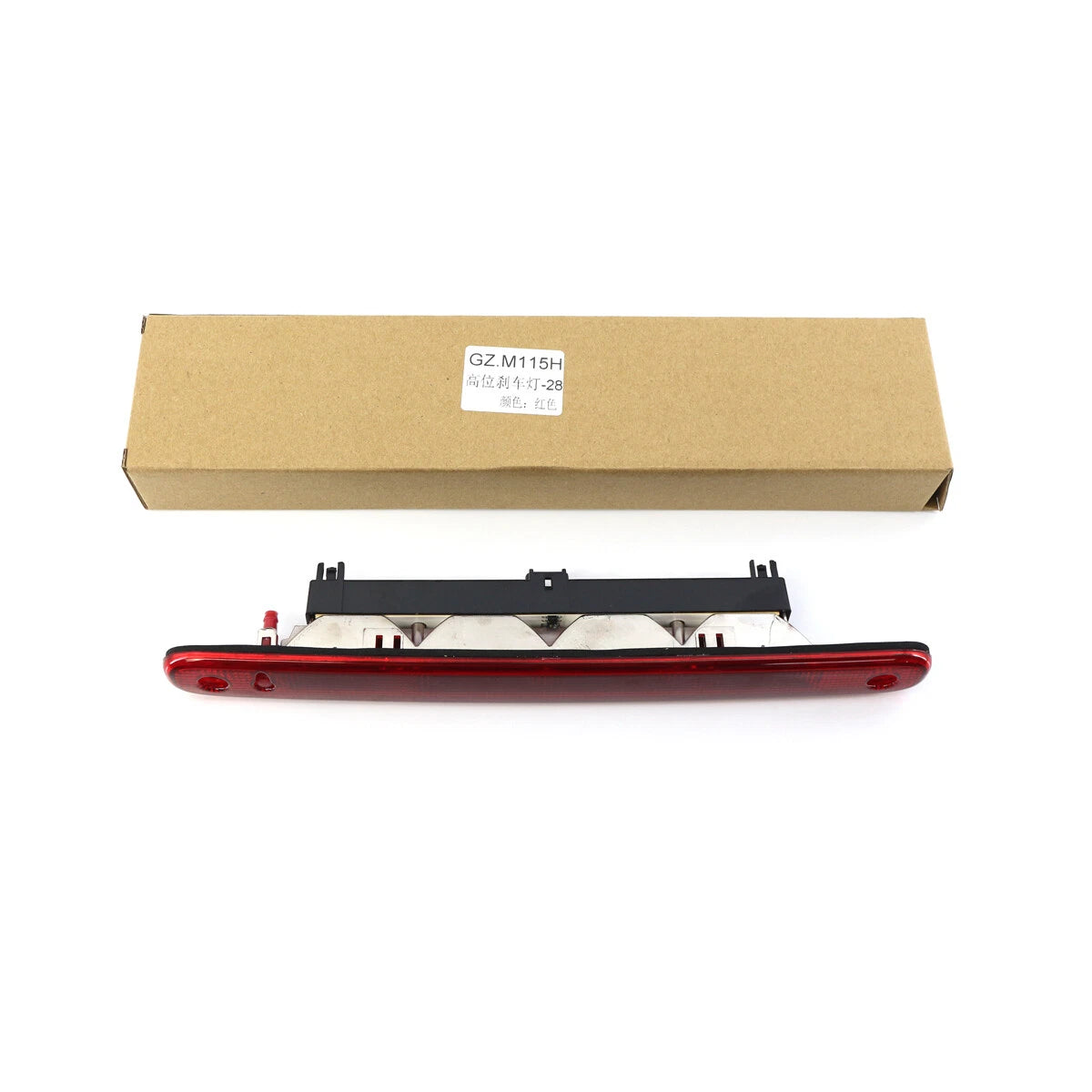 Red LED Center High Mount 3rd Brake Light for Peugeot 107 Toyota Aygo (2005–2014)