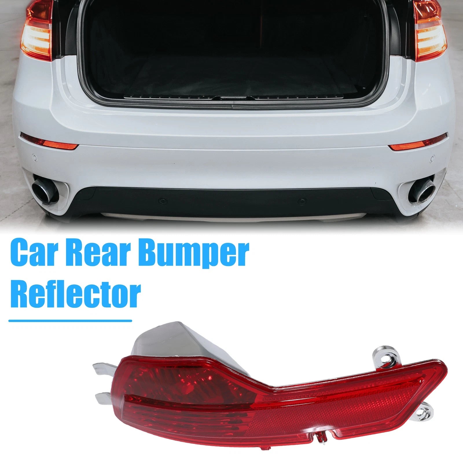 Rear Left Bumper Fog Light Reflector for BMW X6 E71 E72 (2008–2014)