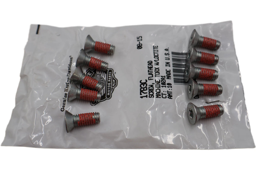 OEM Machined Screw Flathead Torx for Harley-Davidson (1783C)
