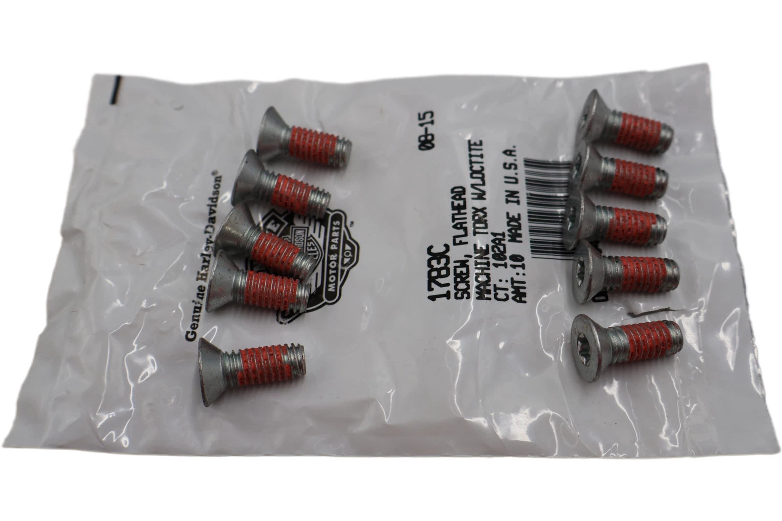 OEM Machined Screw Flathead Torx for Harley-Davidson (1783C)