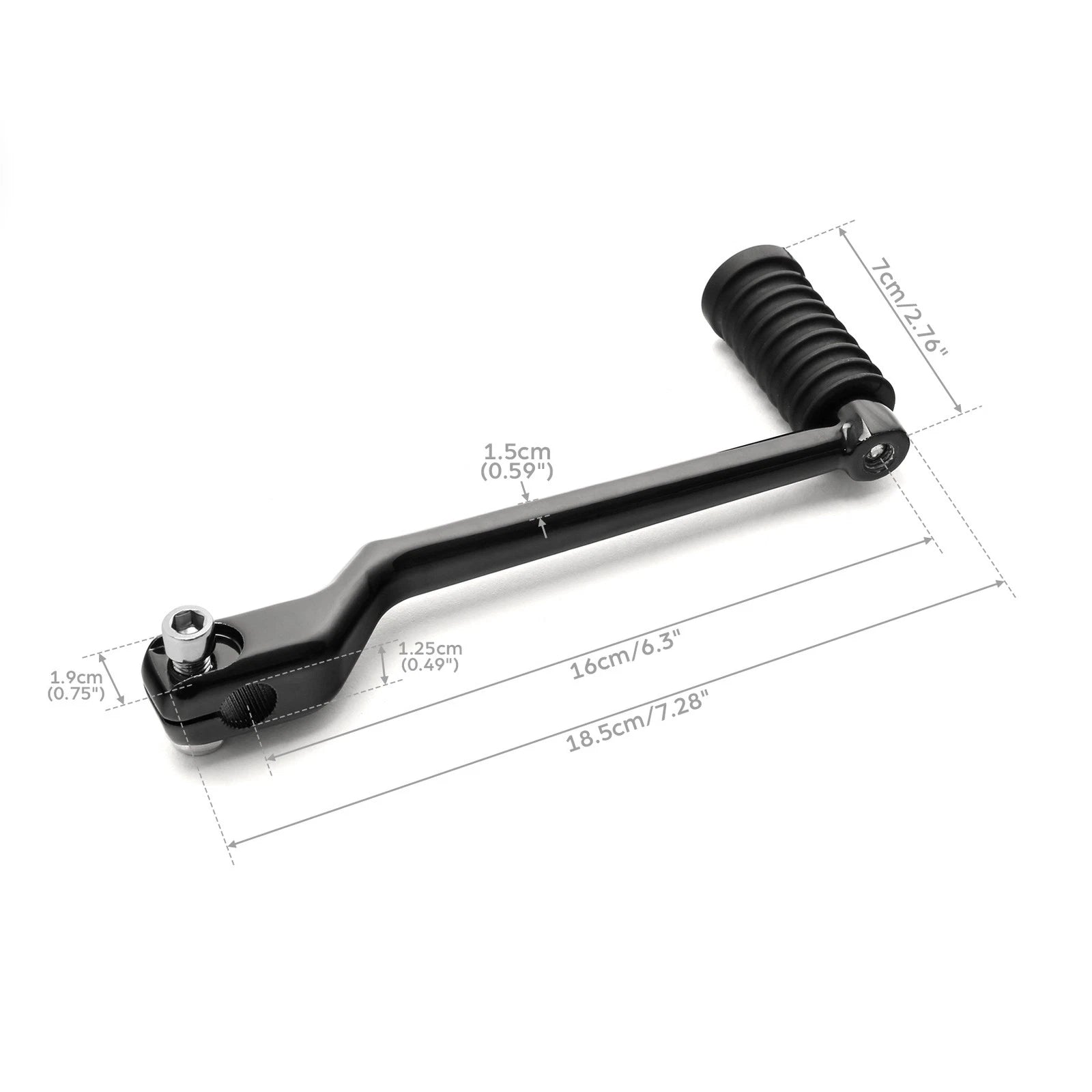 Left Rear Heel Shift Lever Pedal for Harley Softail (1986–Present)