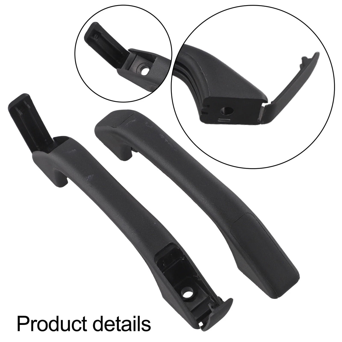 2X 175mm Grab Pull Handles with Protective Cover for