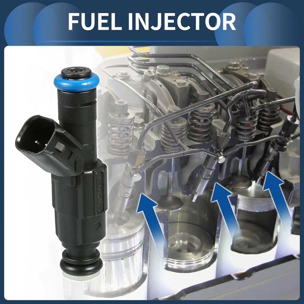 Fuel Injector Set Replacement for Dodge Ram 1500 (2000–2001) 5.2L