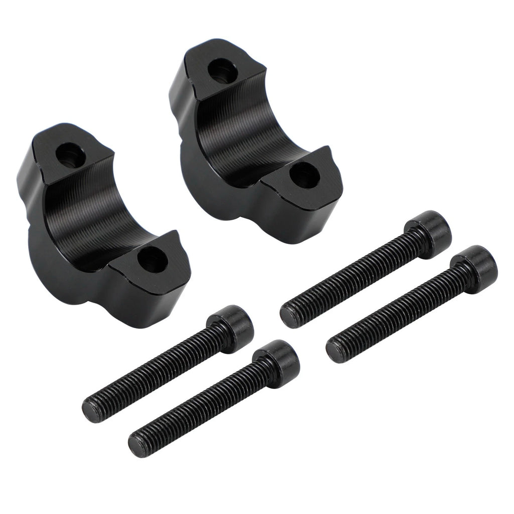 20 mm Aluminum Handlebar Risers for Yamaha Tenere 700 (2019–2023) - Black T9