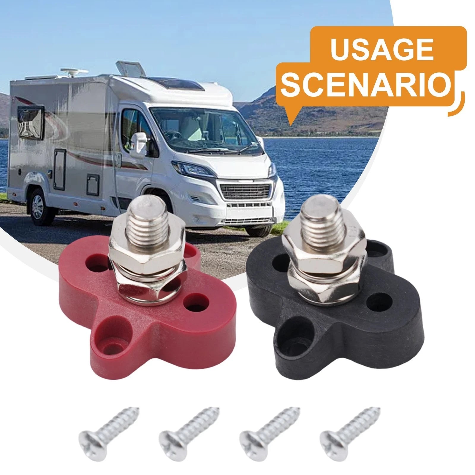 Terminal Block Studs for Automotive Power Distribution