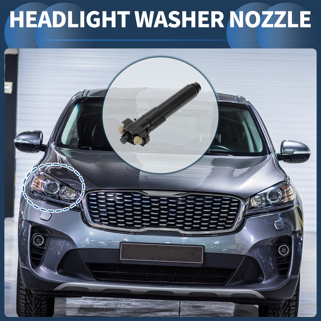 Front Passenger Side Headlight Washer Nozzle for Lexus LX570 (2016–2017)