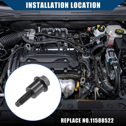 Car Timing Chain Guide Bolts Replacement Durable Metal for Chevrolet (2005–2015)