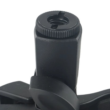 Microphone Clip for 3.2-6.8CM Mic (180° Rotation)