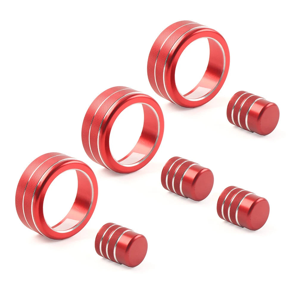 Central Control Switch Knob Ring Cover Trim for Honda Civic (2022–Present) & CR-V (2023–2024)
