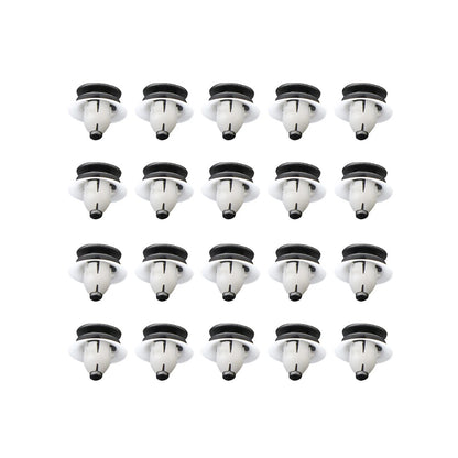 Replacement Pack of 20 Plastic Clipping Components for Volvo