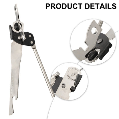 Food Can Opener Tool 15x5.8cm - Canned Plated Metal
