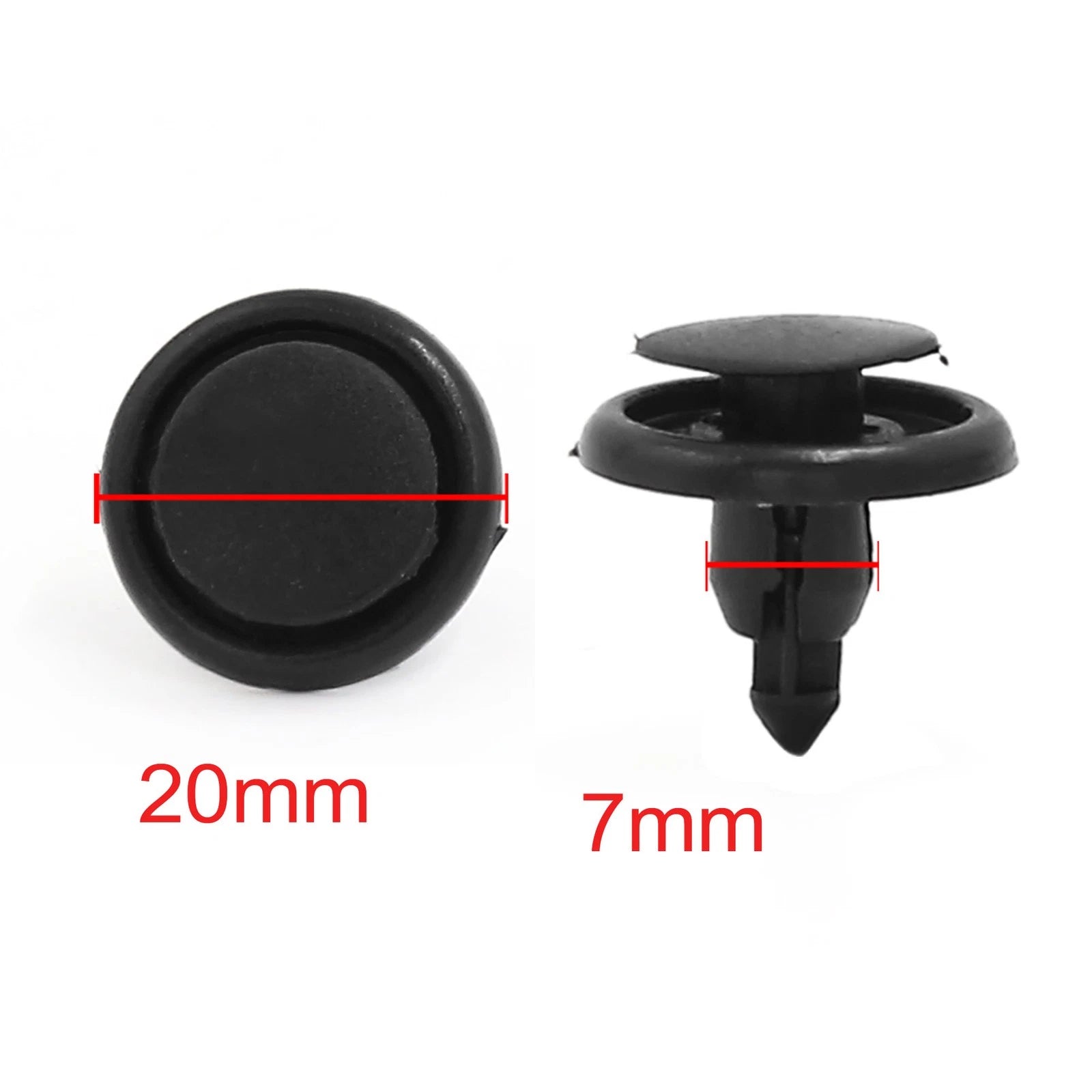 Bumper Push-Type Clips Retainer Kit for Honda for Mitsubishi (2000–2024)