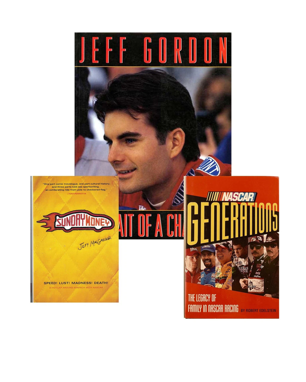 NASCAR 3 Book Set for