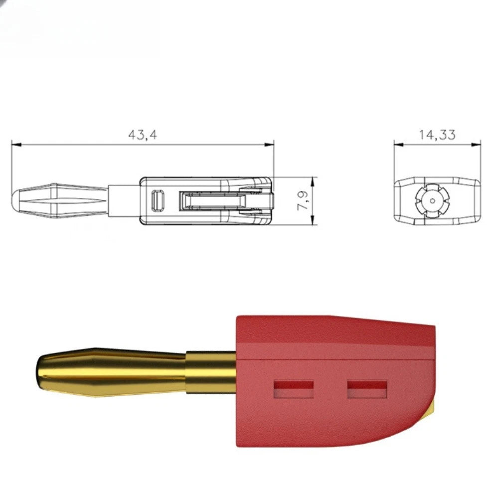 4mm Quick Connect Connector for Lantern Head (Electrical)