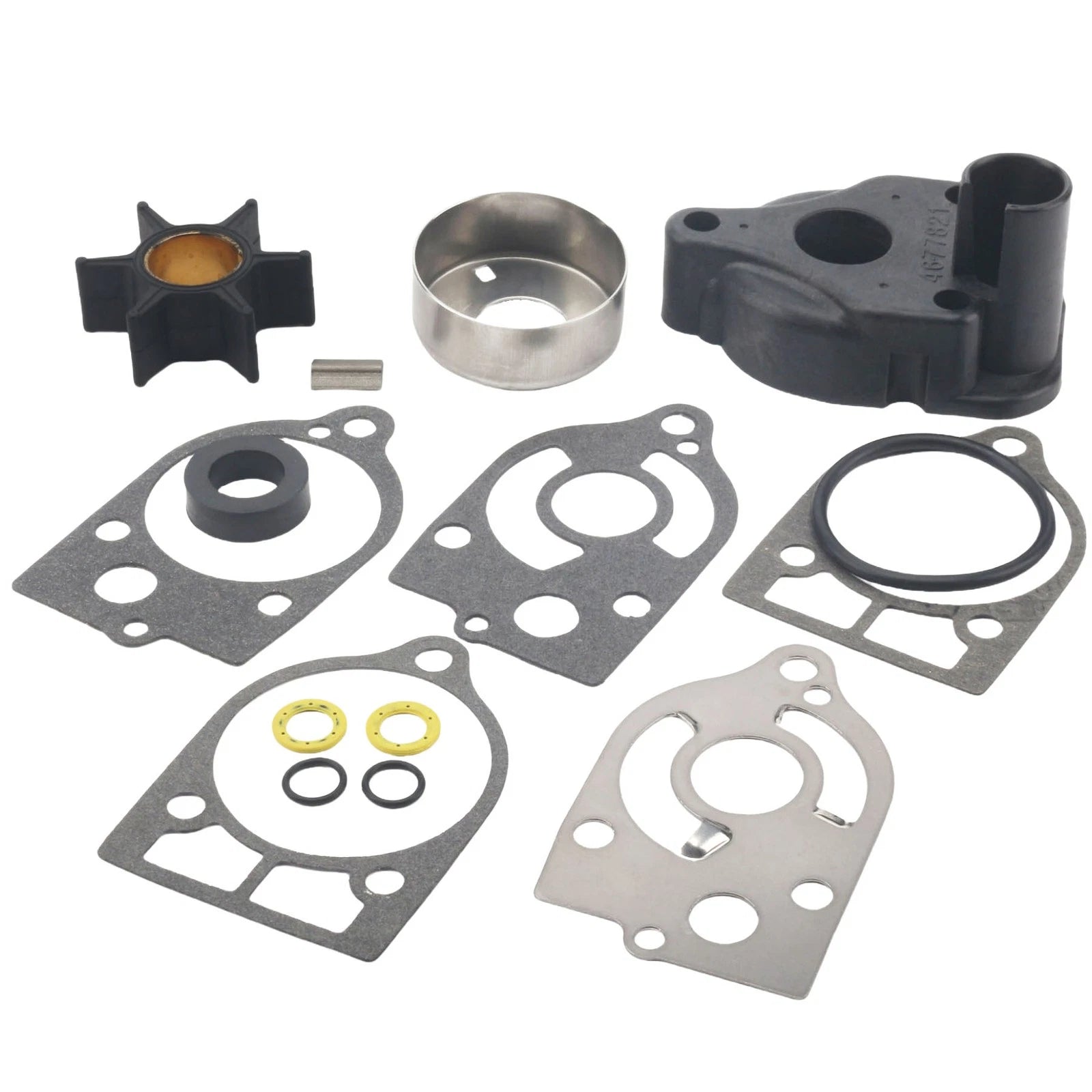 Water Pump Impeller Kit 46-60366A1 for Mercury 30-70 HP Outboards