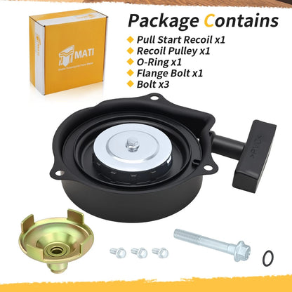 Recoil Pull Starter Pulley Cup Kit for Honda Recon 250 TRX250TM TE (2002–2004)