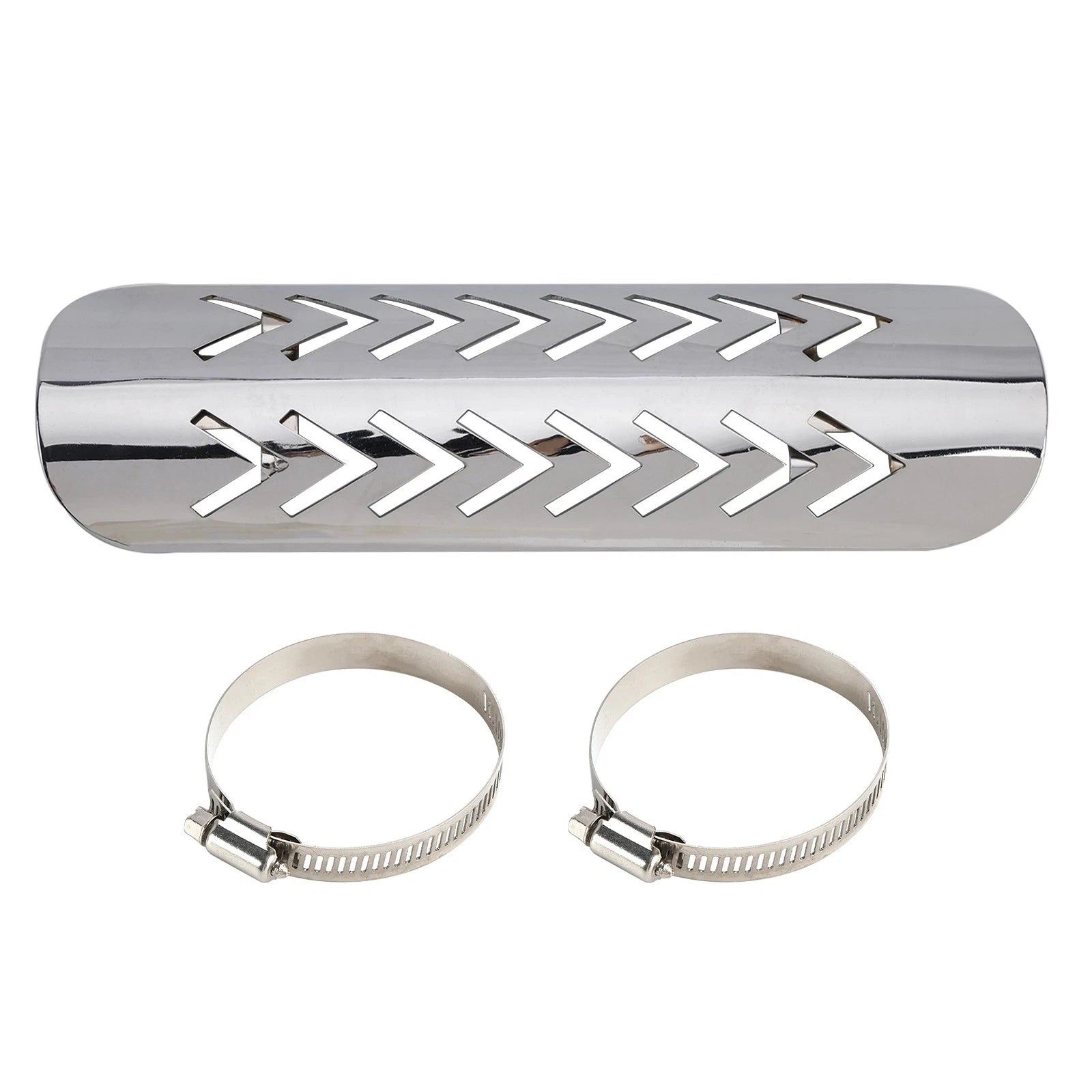 Steel Exhaust Muffler Pipe Heat Deflector Cover for Motorcycle Scooter