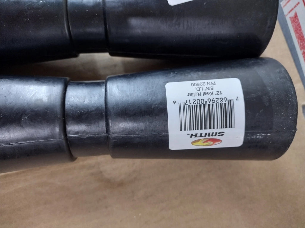2X Deep V Rubber Keel Roller for CE Smith Boat Trailer (12")