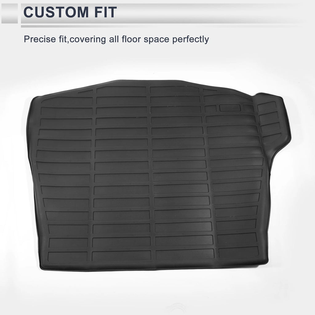 Cargo Liner Rear Trunk Mat TPE for Subaru Solterra 2023–2024 Long Grid
