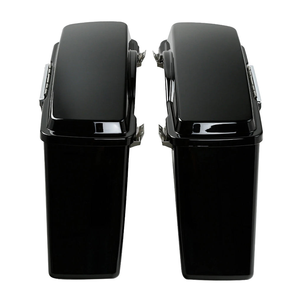 Hard Saddlebags & Conversion Bracket Kit for Harley Dyna Fat Bob (2008–2017)