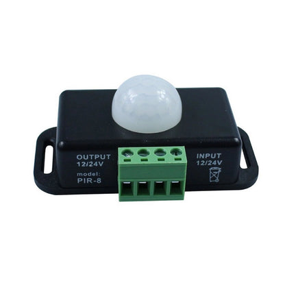 Infrared PIR Motion Sensor Switch for LED Light Strip (DC 12V)