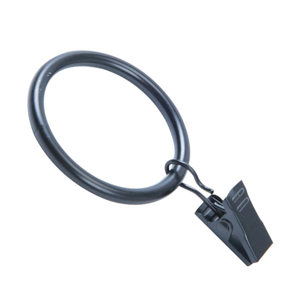 15 pcs Metal Drapery Ring Clips 1.5" Inner Diameter for Multi Purpose Use