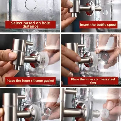 304 Stainless Steel Container Tap for Beer Keg