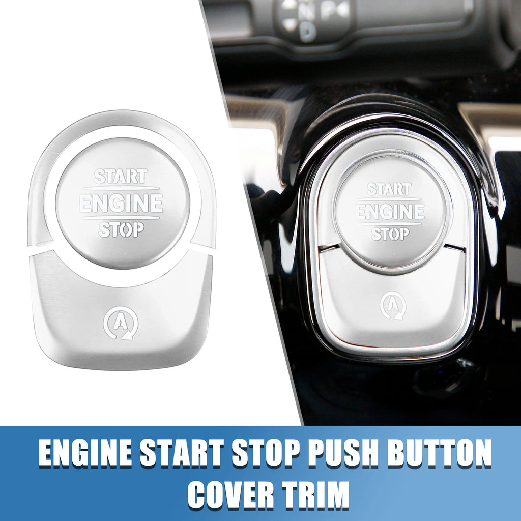 Engine Start Stop Button Cover Trim Sticker Kit for Mercedes Benz (2011–2019)