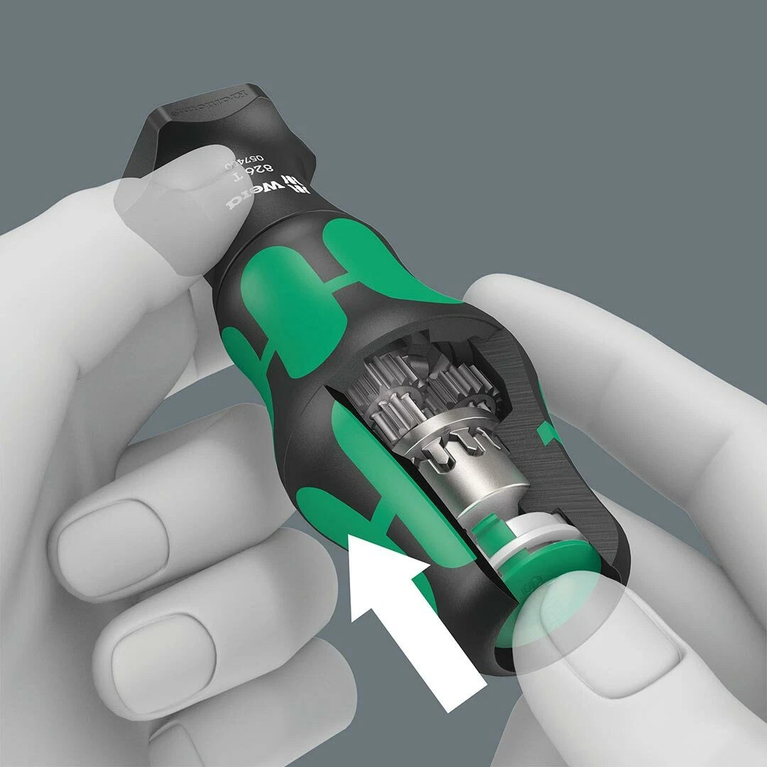 Turbo Screwdriver Handle with Rapidaptor for Wera 05057480001