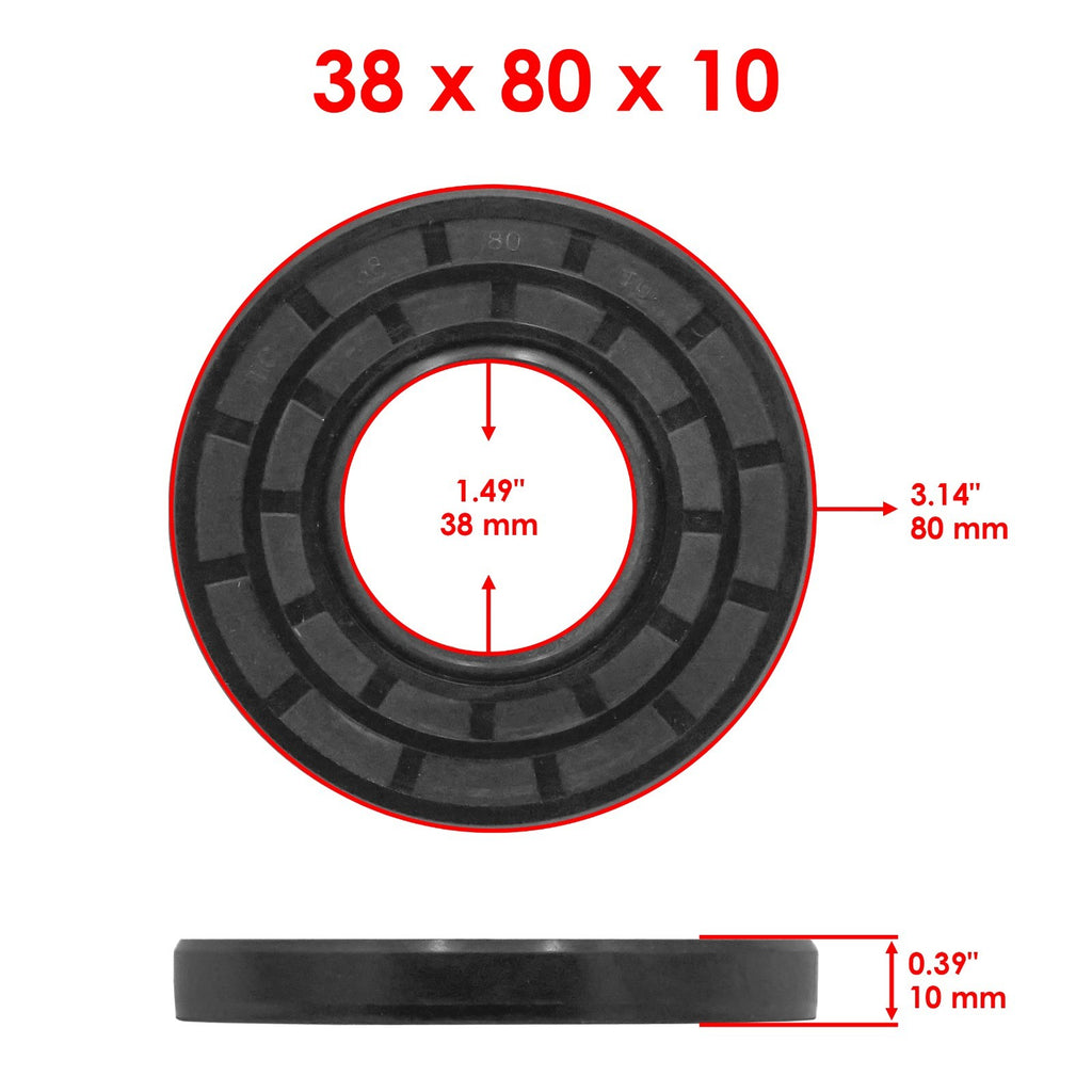 Caltric Rear Differential Seal Replacement for Can Am Outlander 1000 (2013–2015)