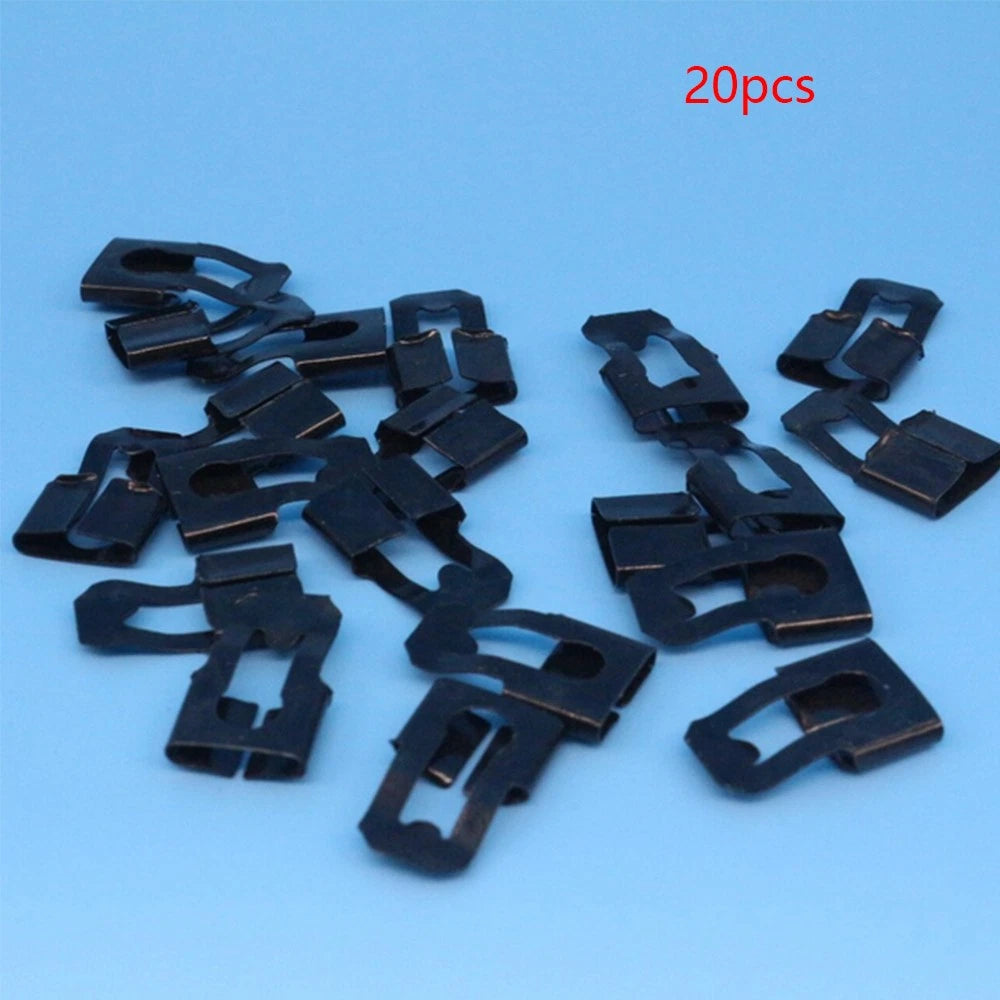 20Pcs Front Door Lock Cylinder Rod Clips for Chevrolet (4234830)