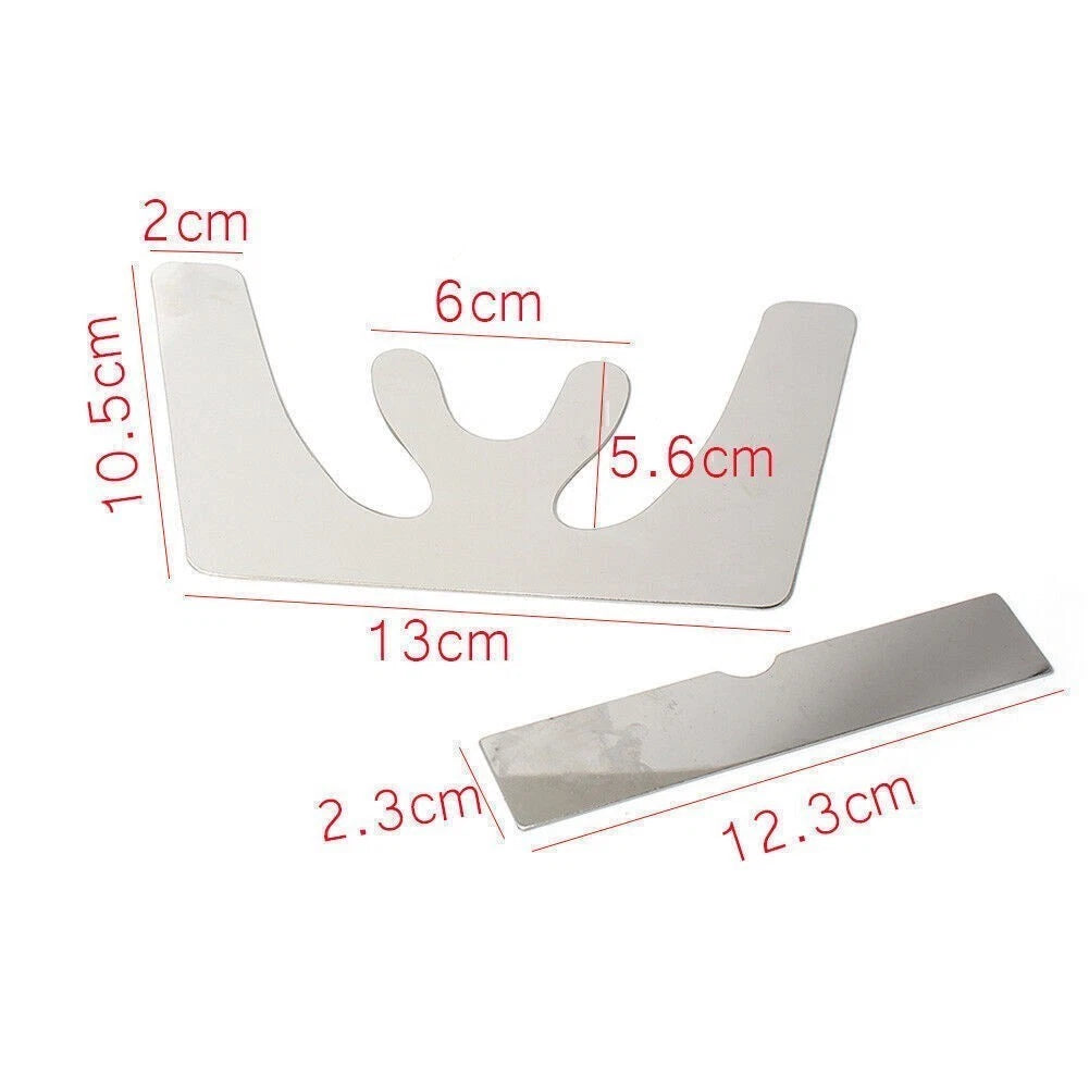 Stainless Dental Occlusal Maxillary Casting Jaw Fox Plane Autoclavable Plate