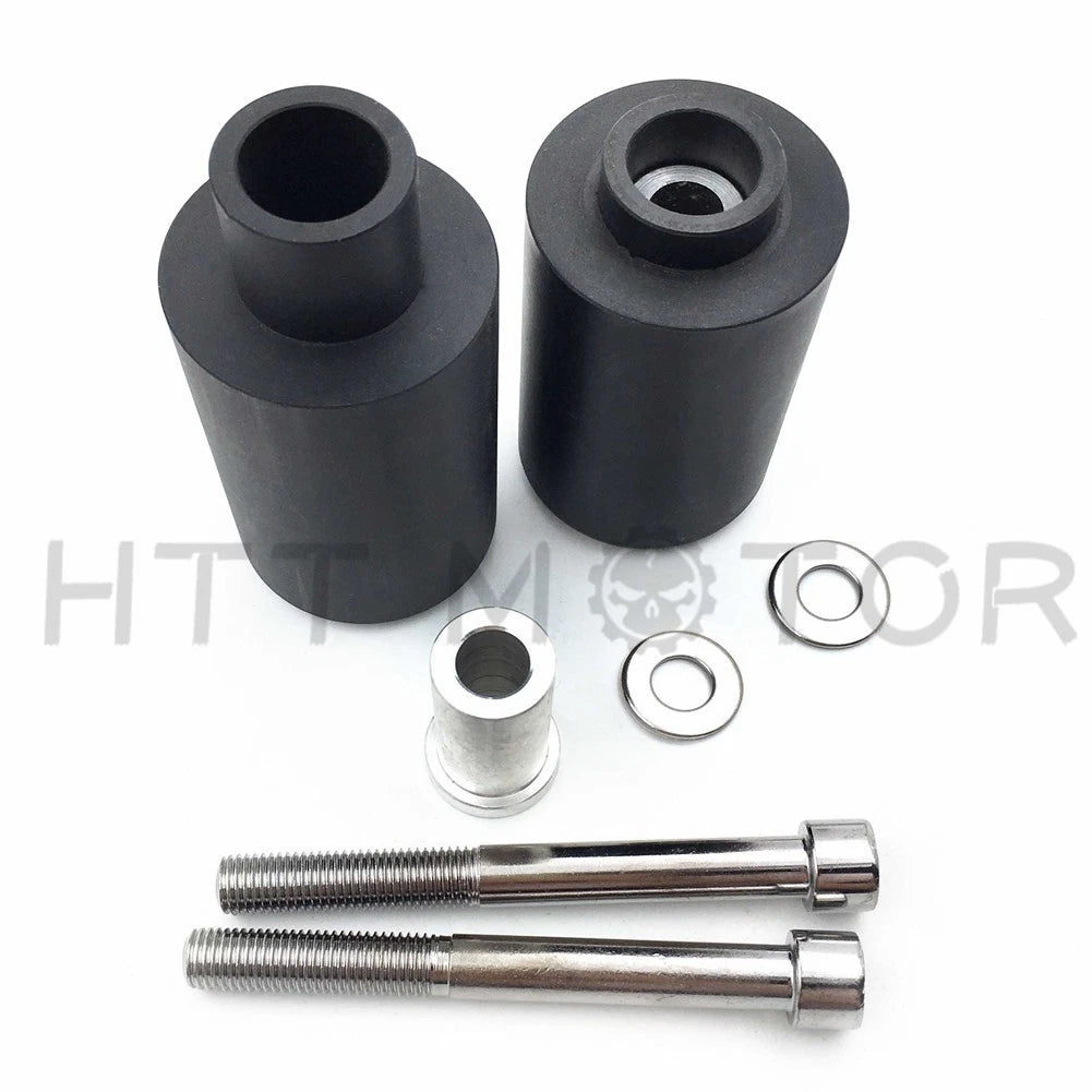 HTTMT Frame Slider Crash Protector for Suzuki GSXR 1000 (2003–2004) No Cut Black