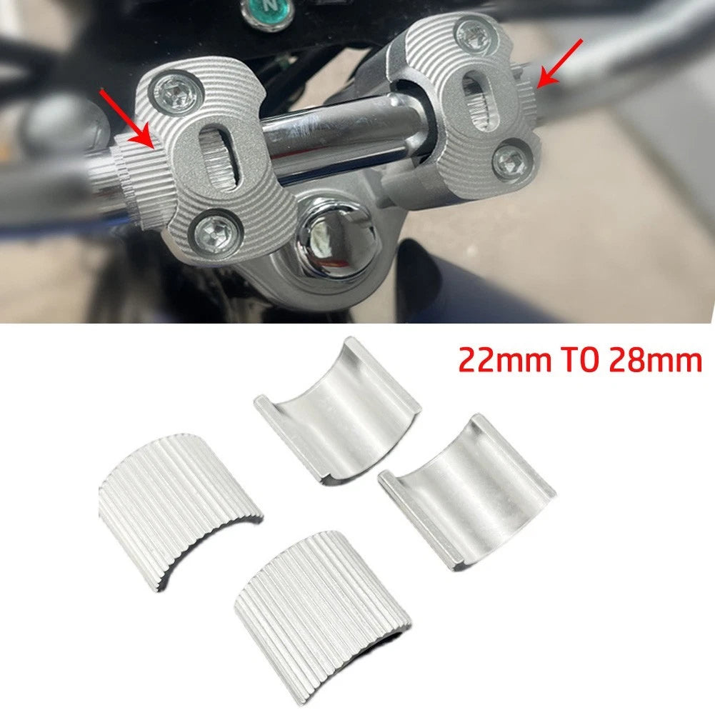 Sturdy Spacers 7/8\" Aluminum Alloy Conversion Shim Handlebar Motorcycle