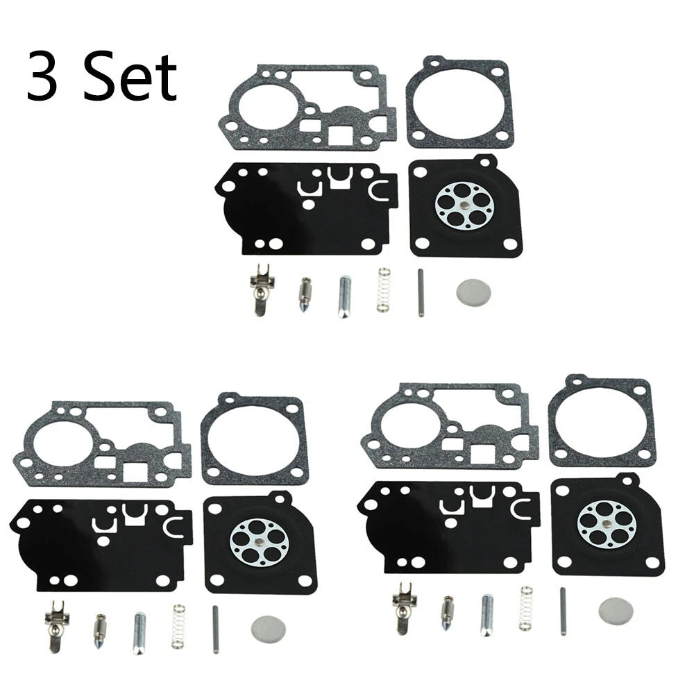 3X Carburetor Diaphragm Kit for Zama RB-156 C1U-W43 C1U-W45 Poulan BVM210VS