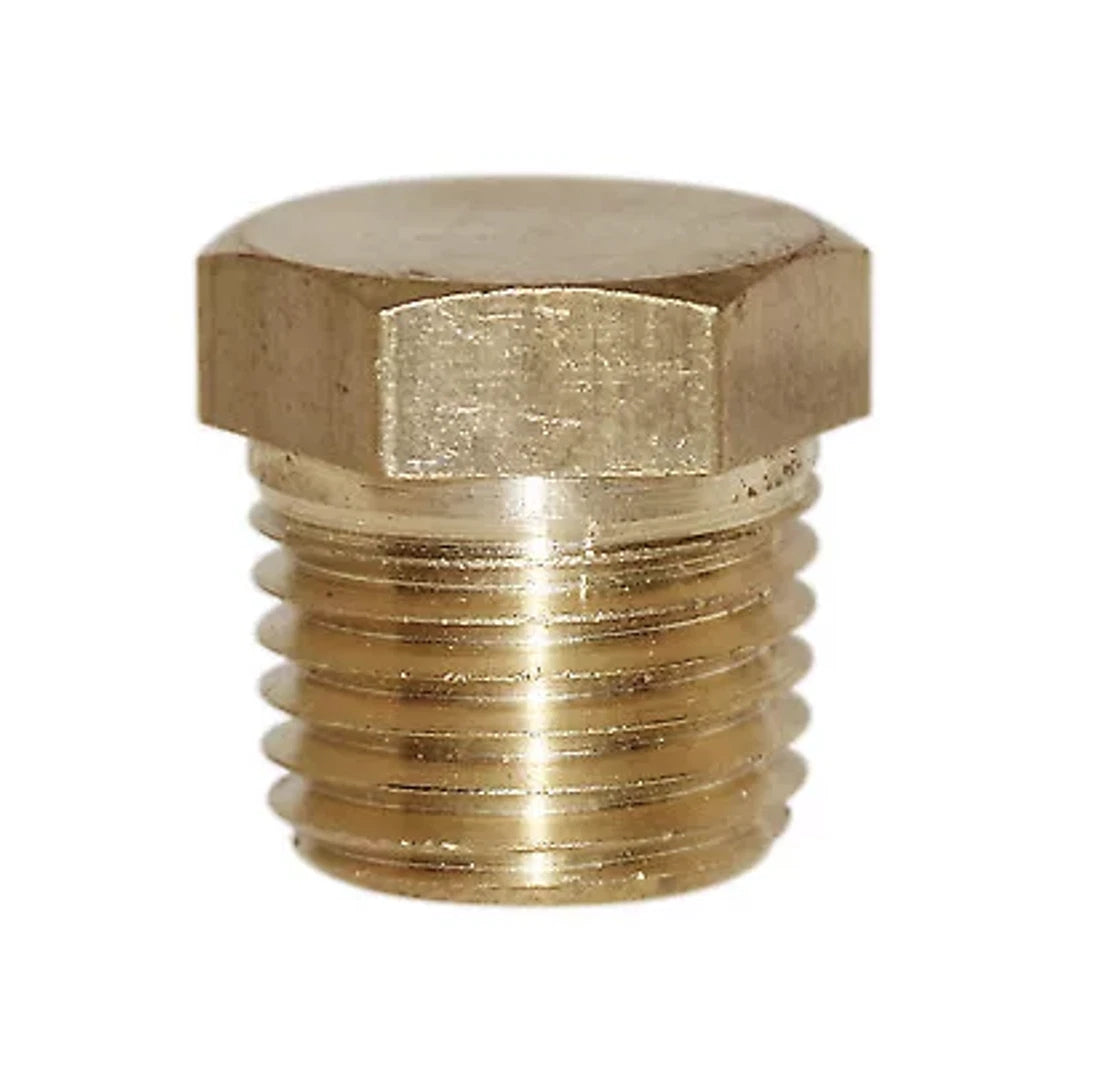 Set of 2 Pipe Plugs for Universal Marine Applications 1/4" NPT 22-36382 18-4256