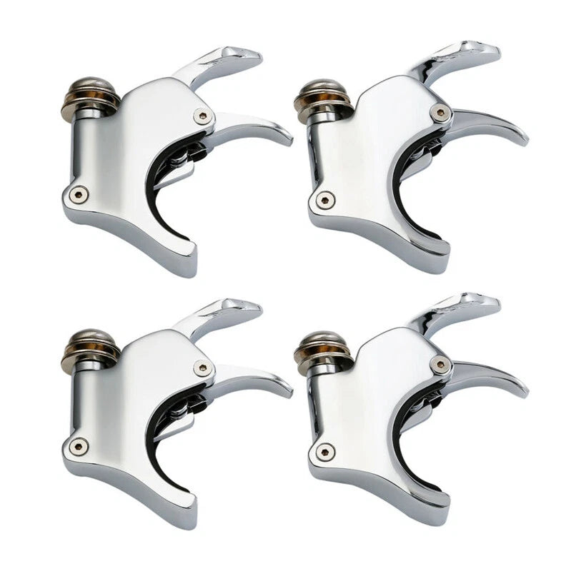 4X 49mm Windshield Clamp for Harley Dyna V-Rod Sportster (Fitment Specific)