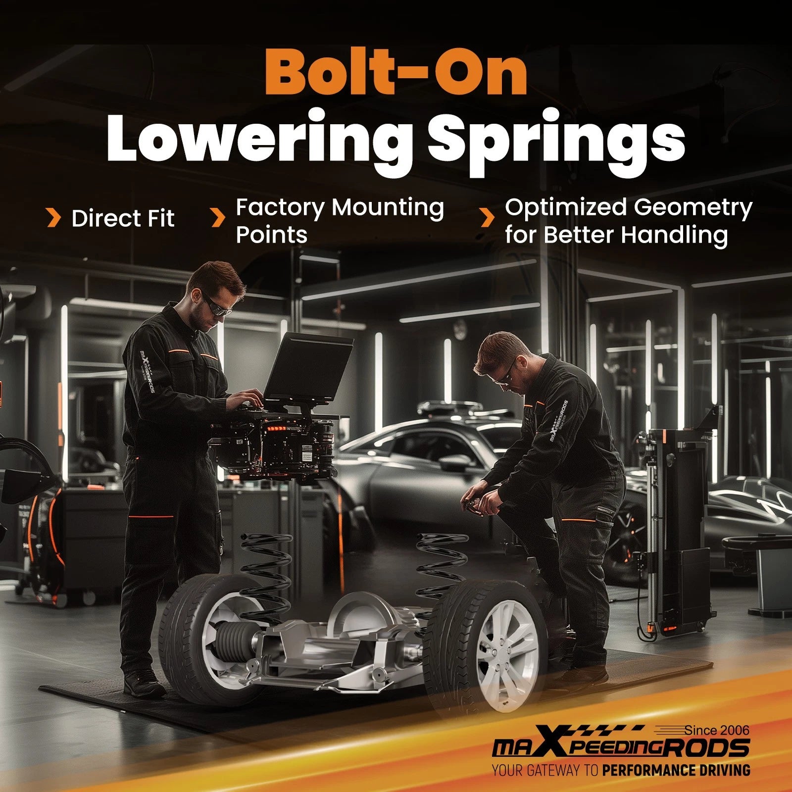 Lowering Spring Kit for Chevy S10 GMC Jimmy (1982–2004)