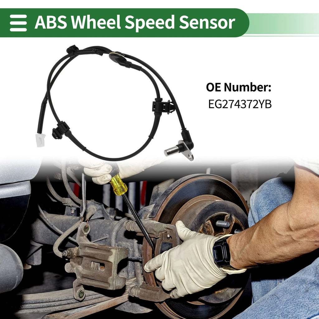 ABS Wheel Speed Sensor Front Left for Mazda CX-7 AWD (2007–2012)