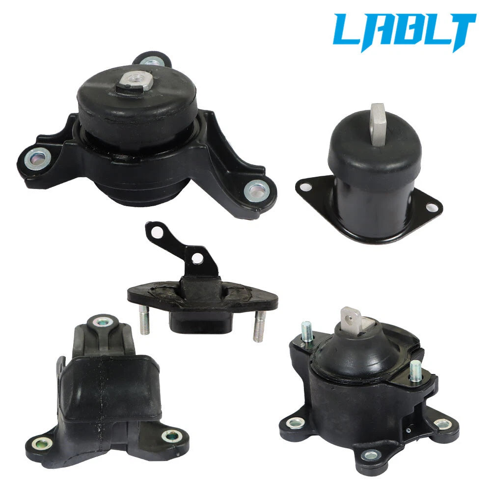 5X Engine Motor & Trans Mounts Kit for Honda Accord 2008–2012 2.4L L4