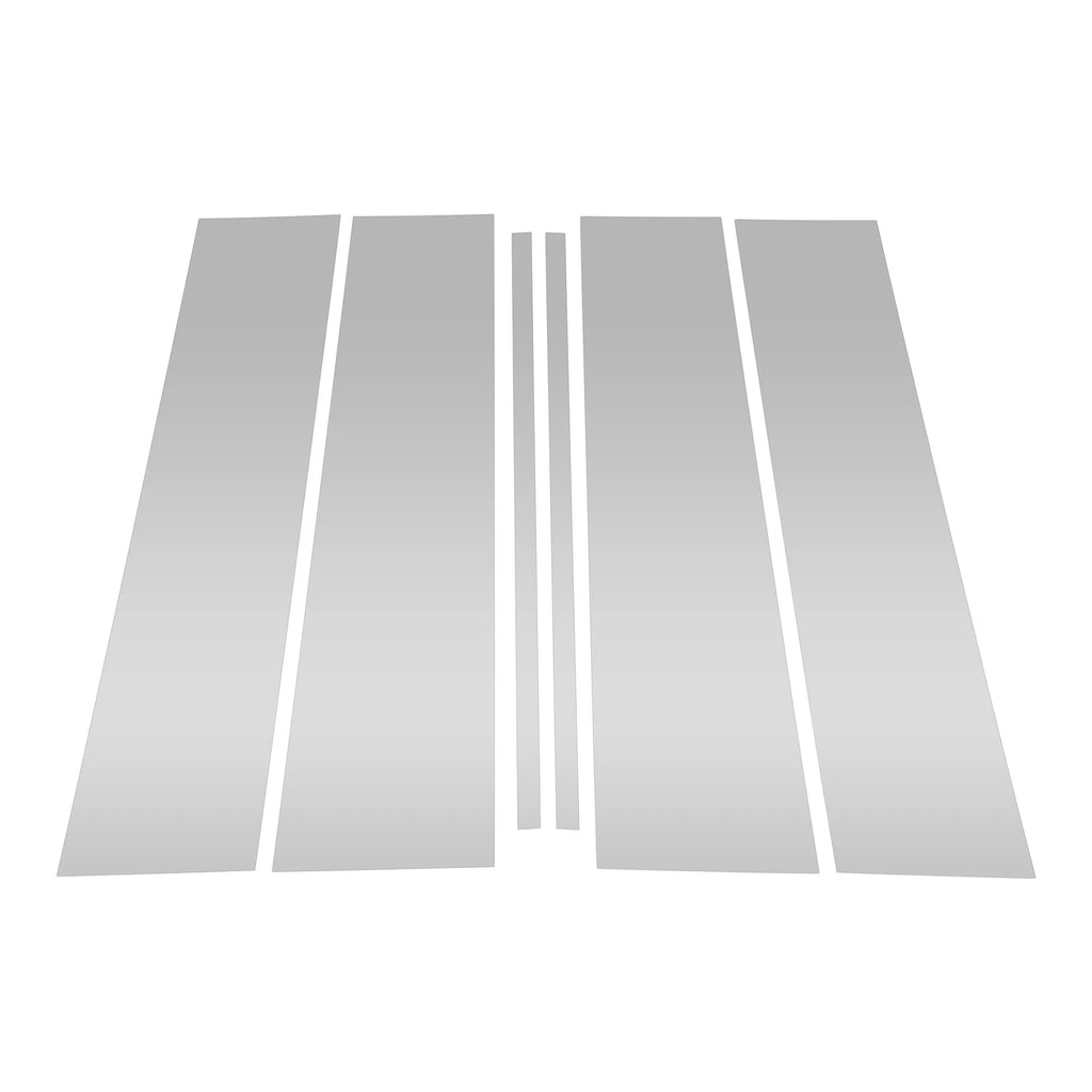 Pillar Window Trim 6 Pc Replacement Set for Chevy Suburban (2021–2023)
