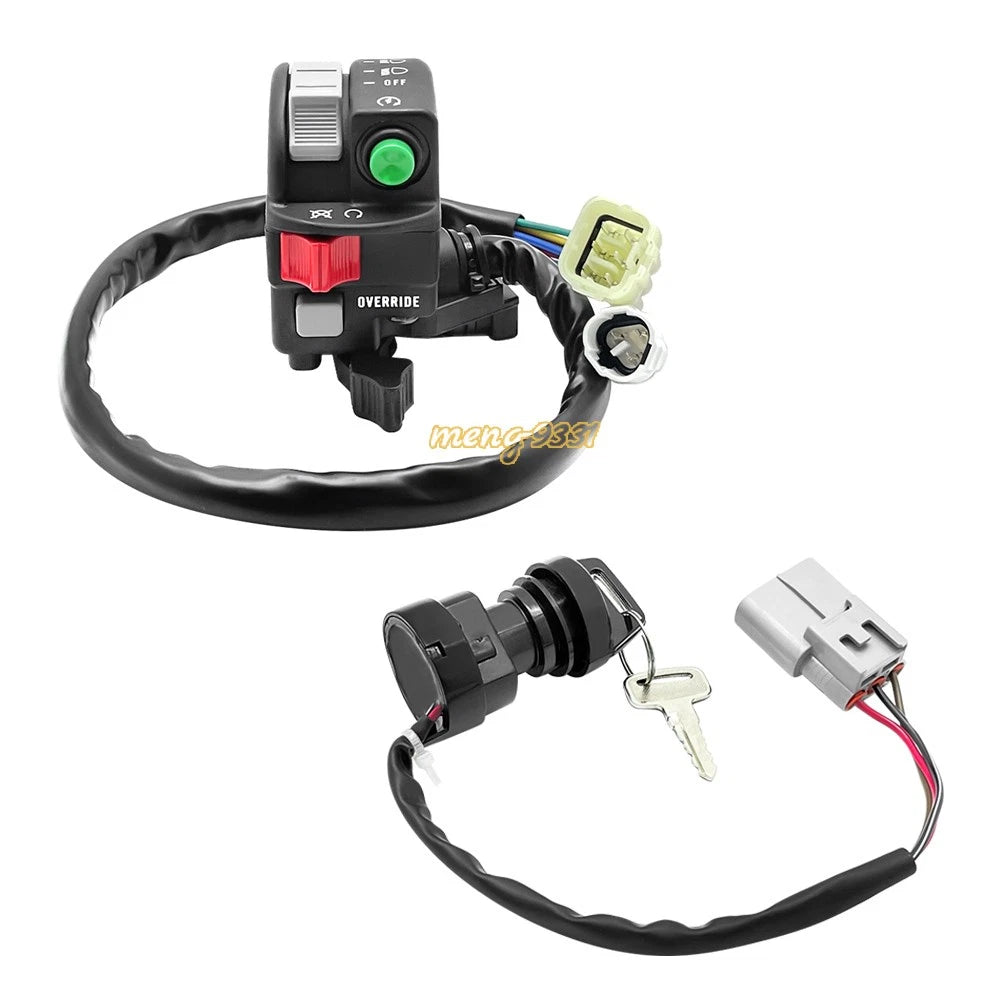 Start Stop Switch & Ignition Key Switch for Yamaha Big Bear 400 (2009–2012)