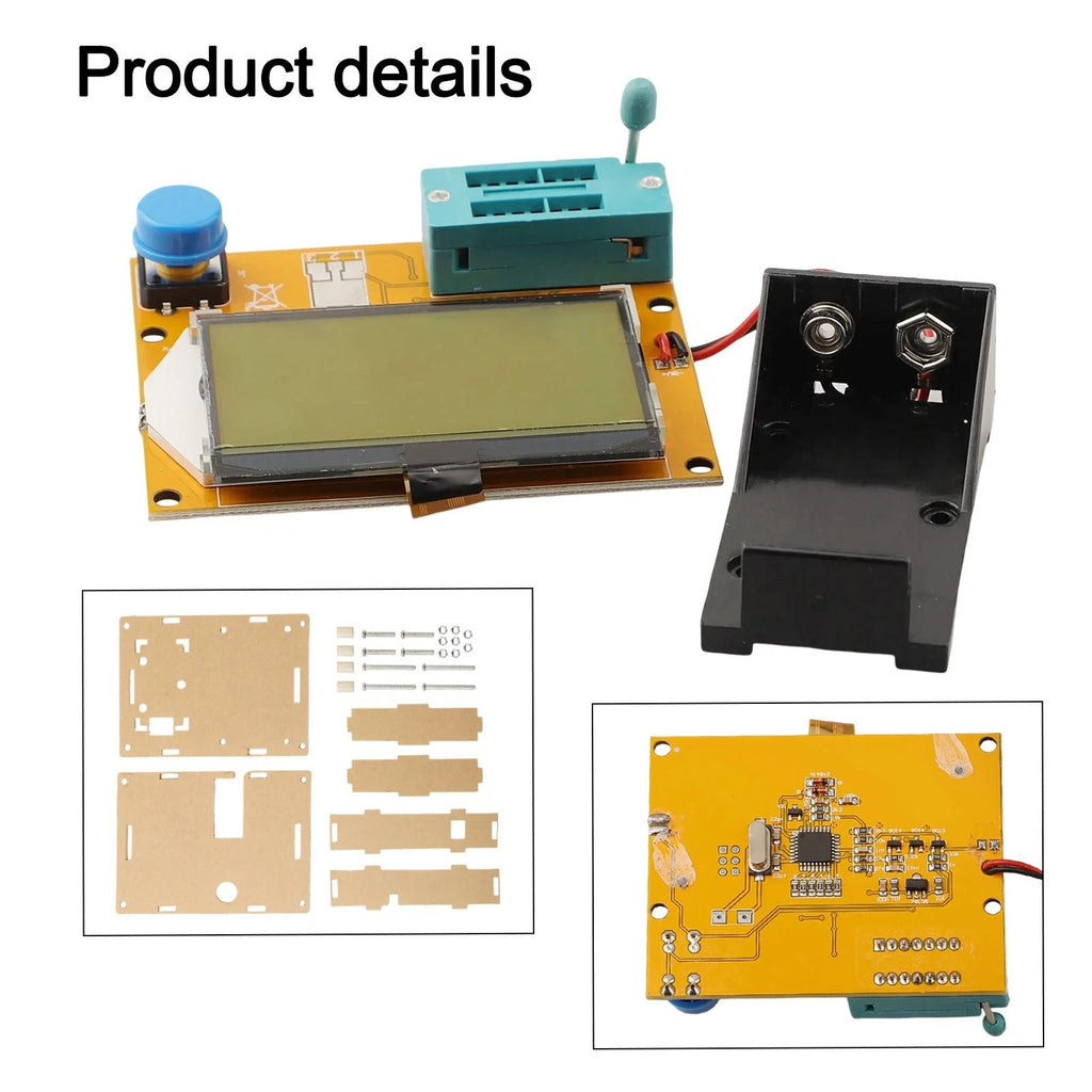 LCRT4 Transistor Tester for Resistors Capacitors Diodes Triodes