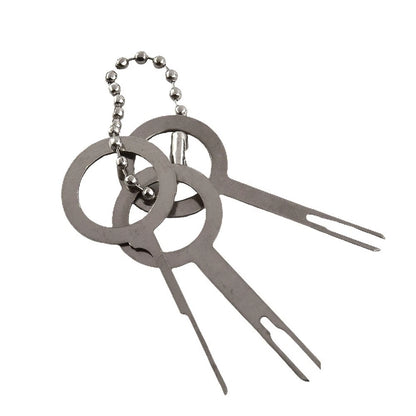 Car Suv Removel Key Tool Set 3pcs Electrical Terminal Wiring Crimp Connector Pin